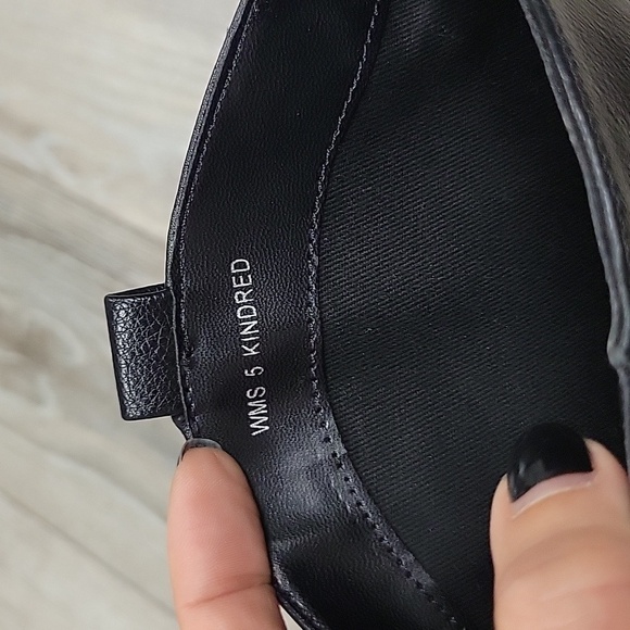 DV Dolce Vita Size 5 Black Kindred Cowboy Boots - Picture 7 of 8